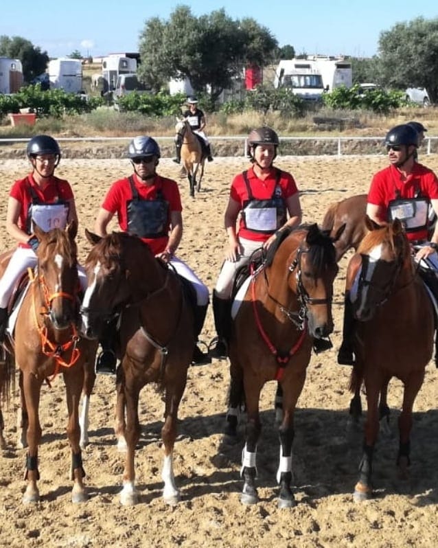 El equipo Navarro de Trec, Medalla de Bronce en el Campeonato de España celebrado en Madrid